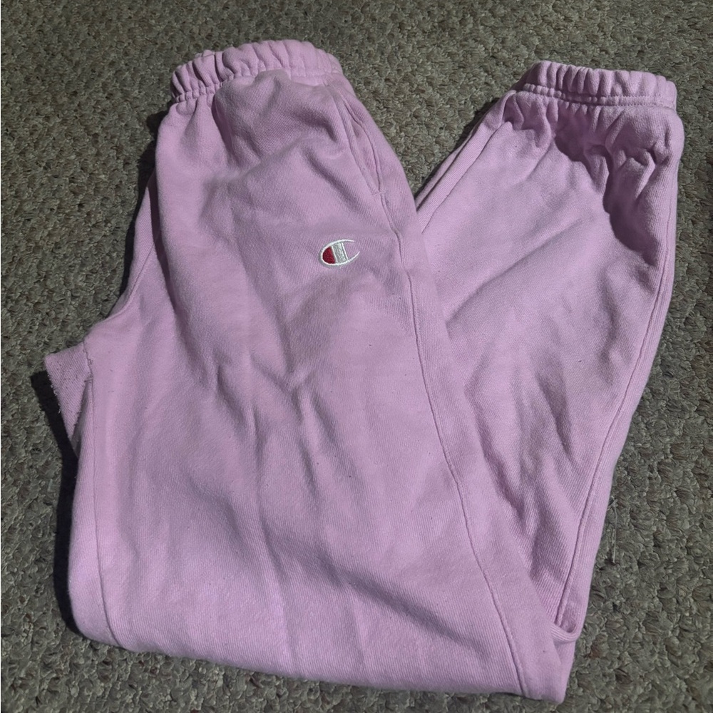 Pink Champion Joggers, size SMALL